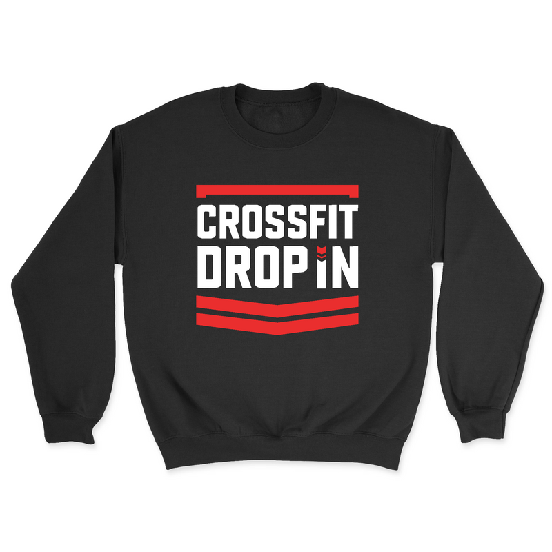 Mens 2X-Large BLACK Midweight Sweatshirt