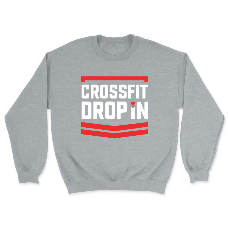 Mens 2X-Large GRAY_HEATHER Midweight Sweatshirt