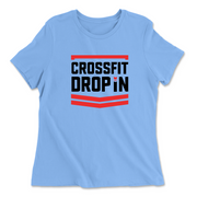Womens 2X-Large CAROLINA_BLUE Relaxed Jersey T-Shirt