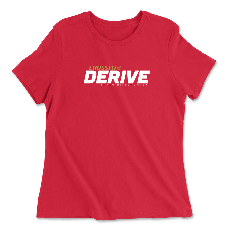 CrossFit Derive Standard Womens - Relaxed Jersey T-Shirt