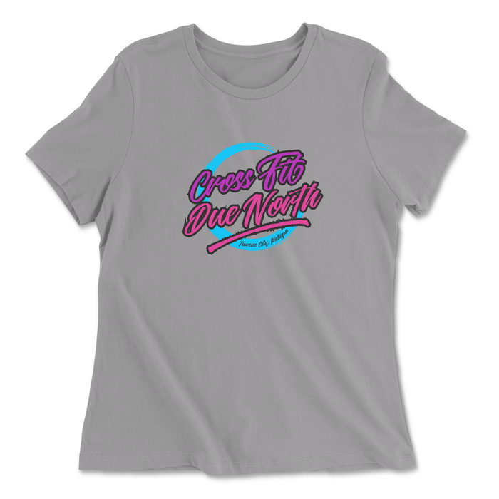 Womens 2X-Large SOLID_ATHETIC_GREY Relaxed Jersey T-Shirt