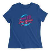 Womens 2X-Large TRUE_ROYAL Relaxed Jersey T-Shirt