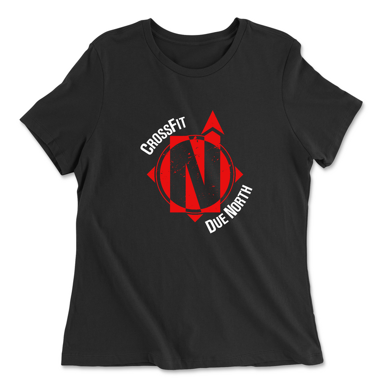 Womens 2X-Large BLACK Relaxed Jersey T-Shirt