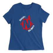 Womens 2X-Large TRUE_ROYAL Relaxed Jersey T-Shirt