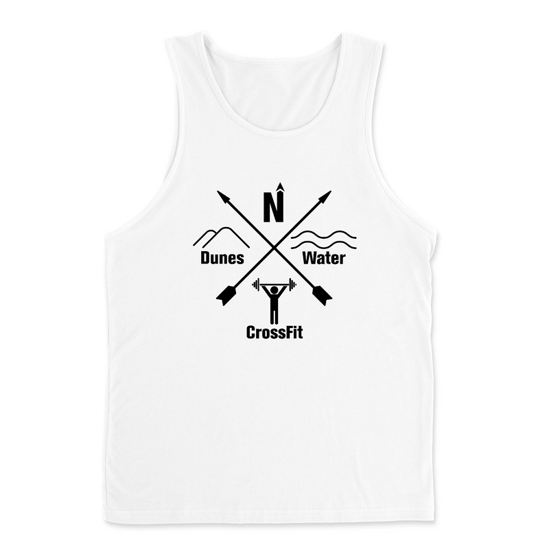 Mens 2X-Large WHITE Tank Top