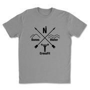 Mens 2X-Large DARK_HEATHER_GREY T-Shirt