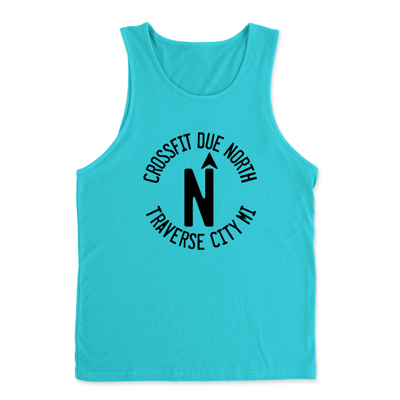 Mens 2X-Large TAHITI_BLUE Tank Top