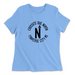 Womens 2X-Large CAROLINA_BLUE Relaxed Jersey T-Shirt
