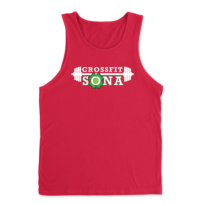 Mens 2X-Large RED Tank Top