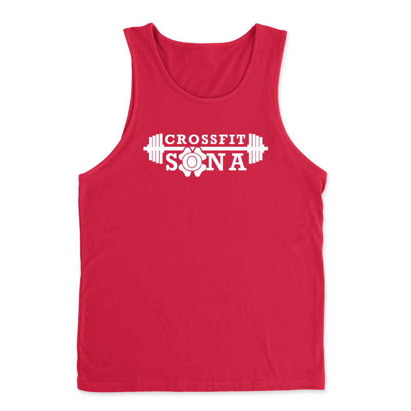 Mens 2X-Large RED Tank Top