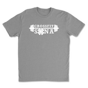 Mens 2X-Large DARK_HEATHER_GREY T-Shirt
