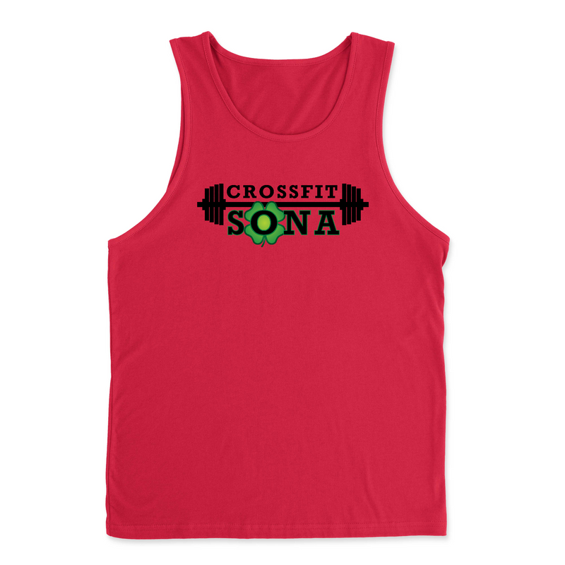 Mens 2X-Large RED Tank Top