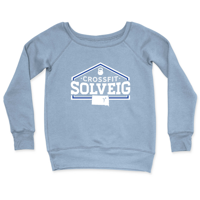 CrossFit Solveig Standard White Womens - CrewNeck