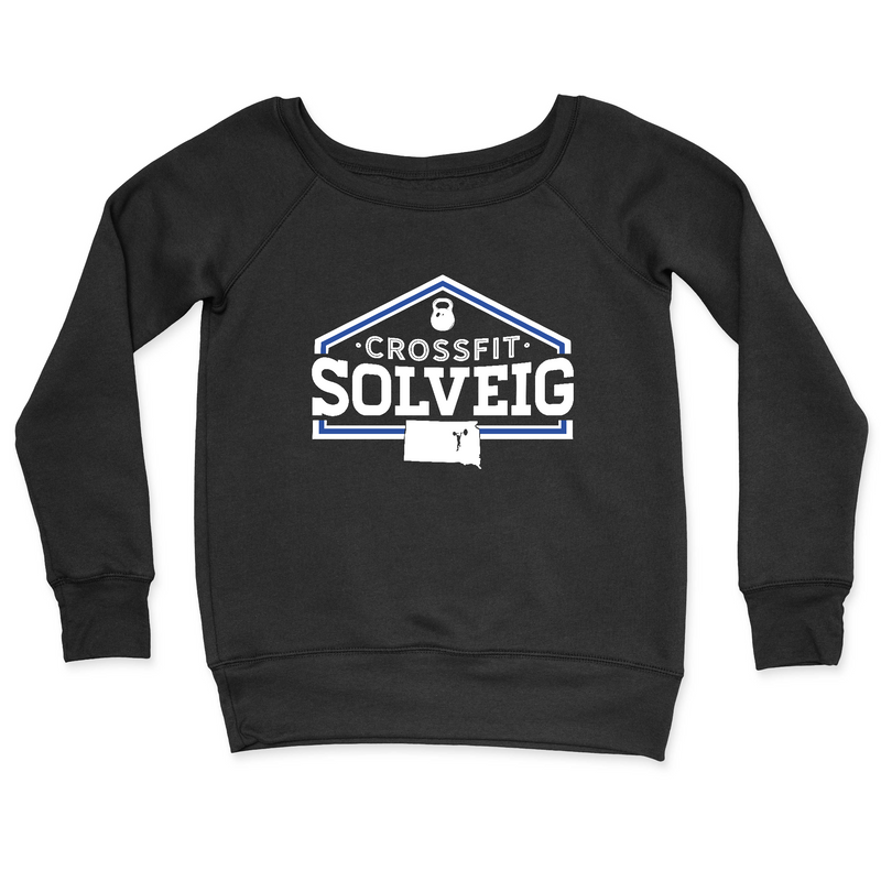 CrossFit Solveig Standard White Womens - CrewNeck
