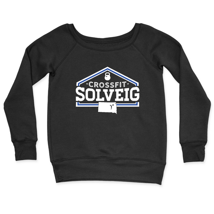 CrossFit Solveig Standard White Womens - CrewNeck