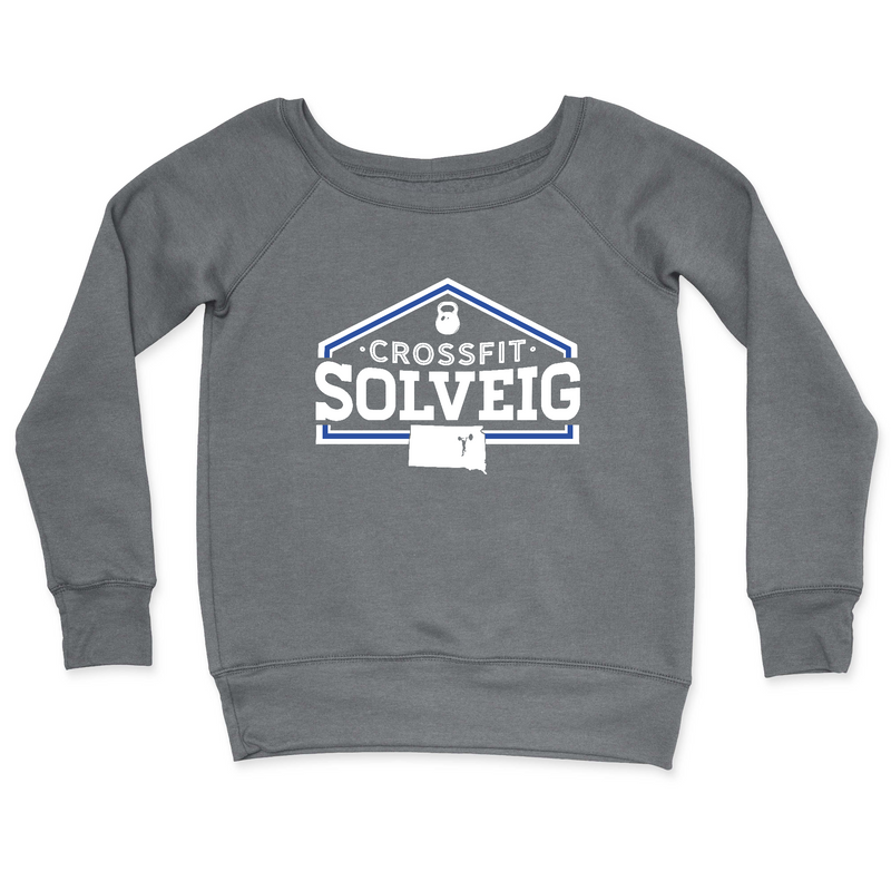 CrossFit Solveig Standard White Womens - CrewNeck