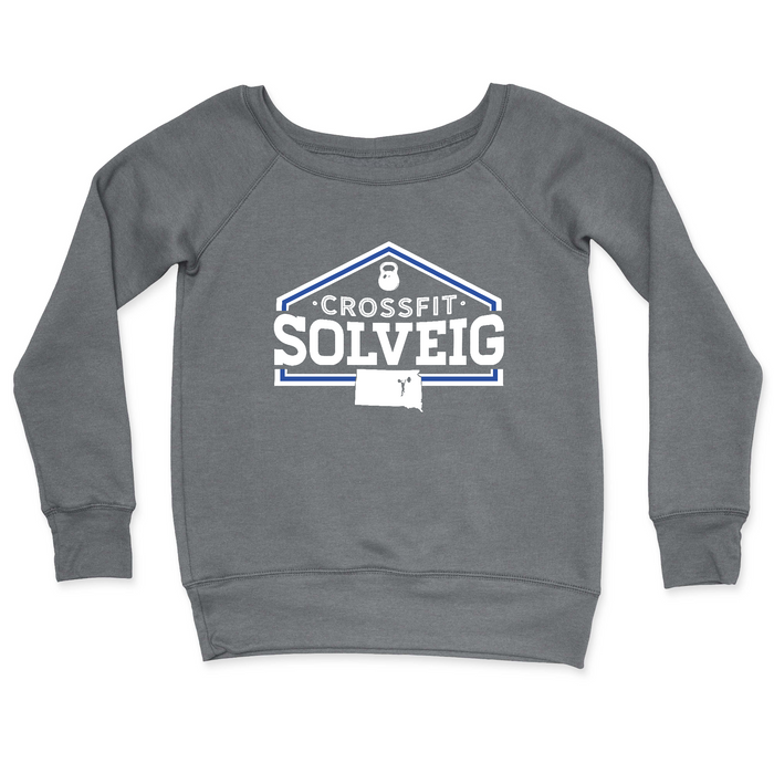 CrossFit Solveig Standard White Womens - CrewNeck