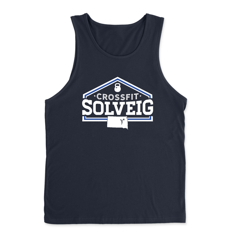CrossFit Solveig Standard White Mens - Tank Top
