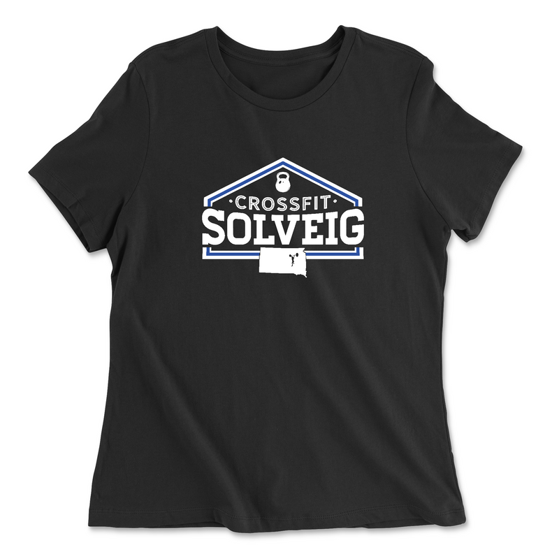 CrossFit Solveig Standard White Womens - Relaxed Jersey T-Shirt