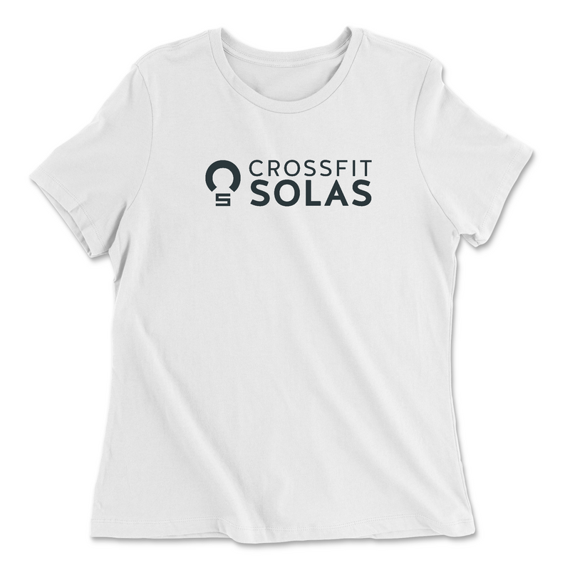 CrossFit Solas Steel Womens - Relaxed Jersey T-Shirt