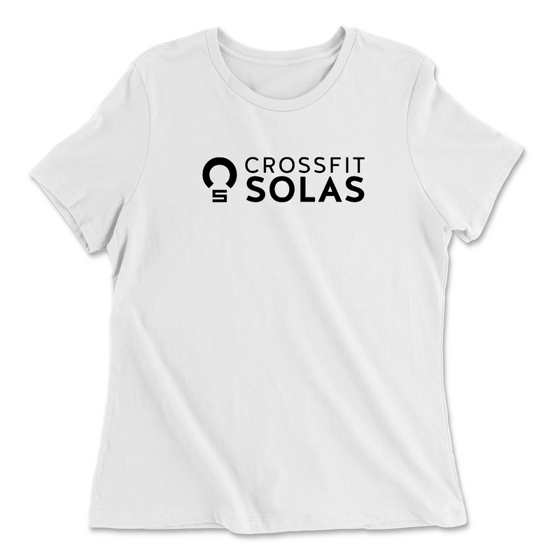 CrossFit Solas One Color Womens - Relaxed Jersey T-Shirt