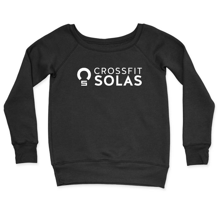 CrossFit Solas One Color (White) Womens - CrewNeck