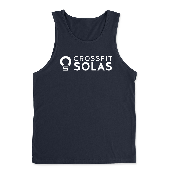 CrossFit Solas One Color (White) Mens - Tank Top