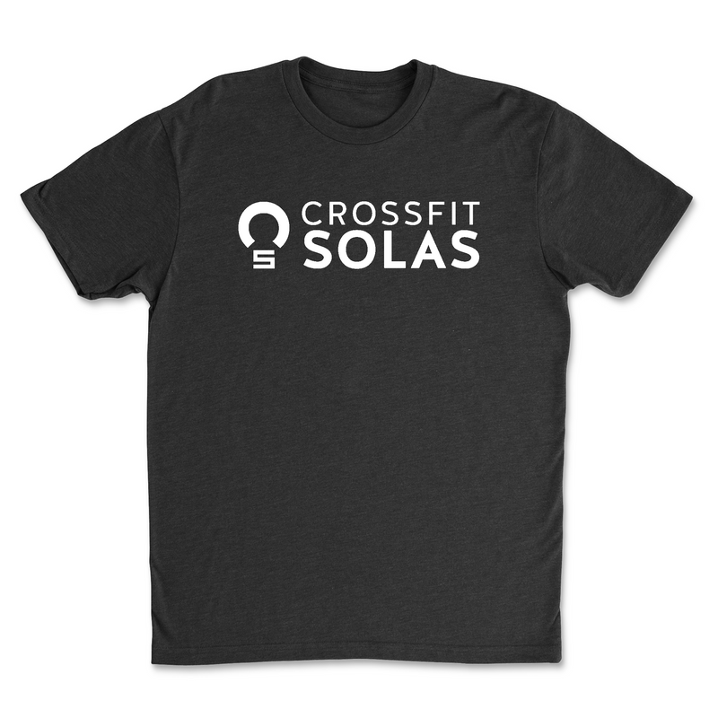 CrossFit Solas One Color (White) Mens - T-Shirt