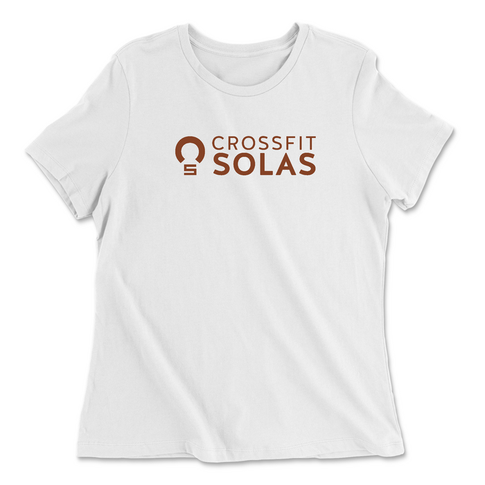 CrossFit Solas Rust Womens - Relaxed Jersey T-Shirt