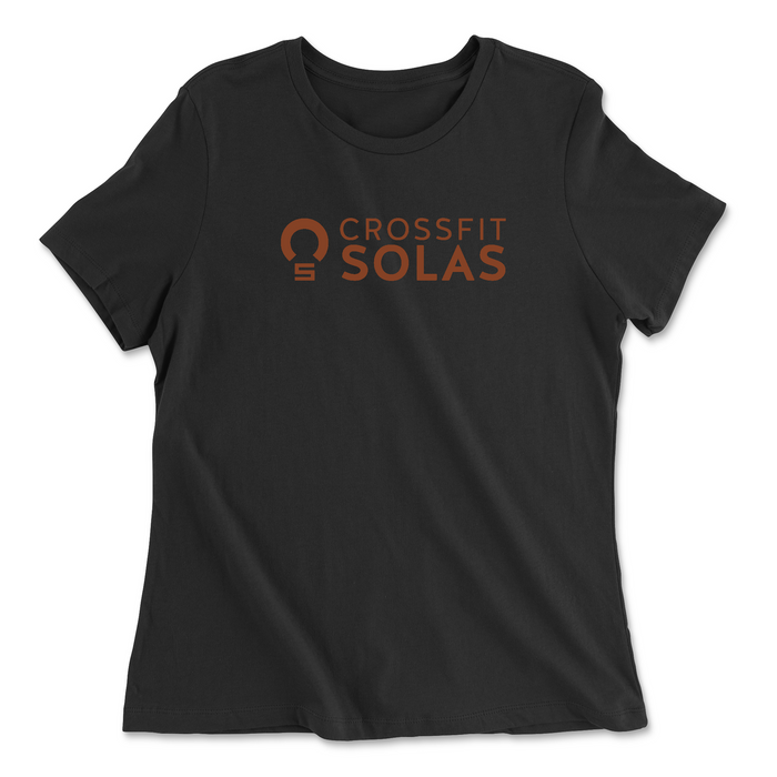 CrossFit Solas Rust Womens - Relaxed Jersey T-Shirt