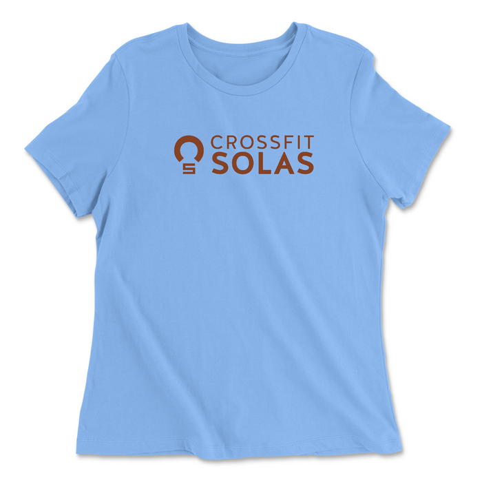 CrossFit Solas Rust Womens - Relaxed Jersey T-Shirt