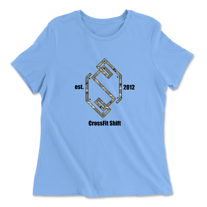 CrossFit Shift Camo Womens - Relaxed Jersey T-Shirt