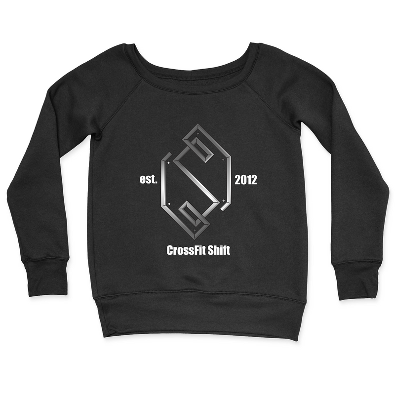 CrossFit Shift Standard White Womens - CrewNeck
