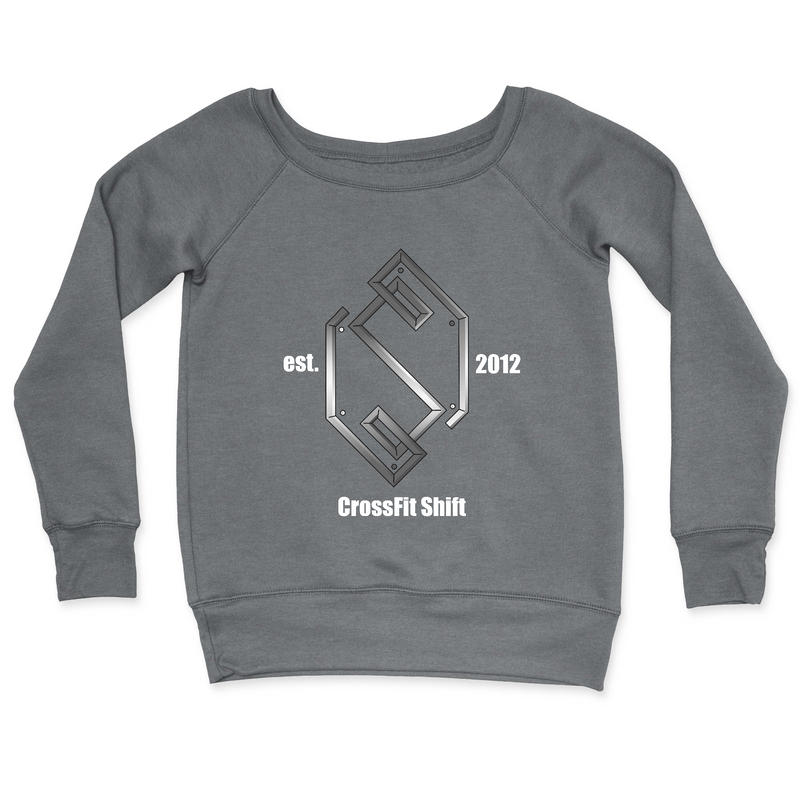 CrossFit Shift Standard White Womens - CrewNeck