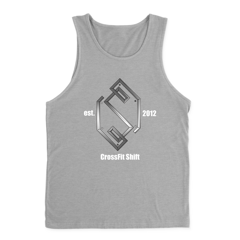 CrossFit Shift Standard White Mens - Tank Top