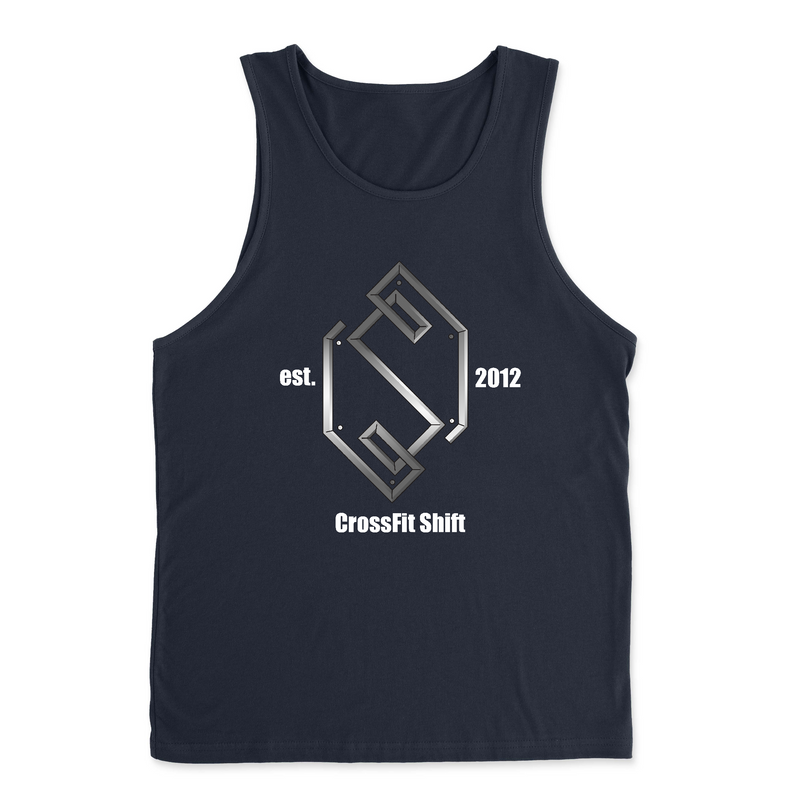 CrossFit Shift Standard White Mens - Tank Top