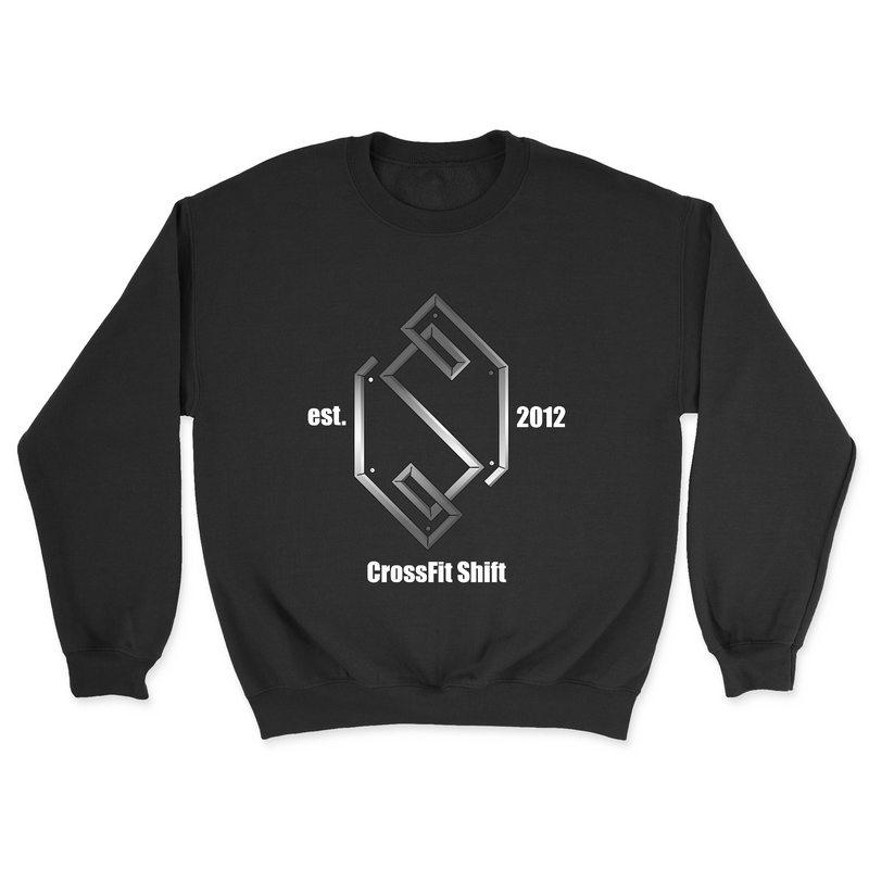 CrossFit Shift Standard White Mens - Midweight Sweatshirt