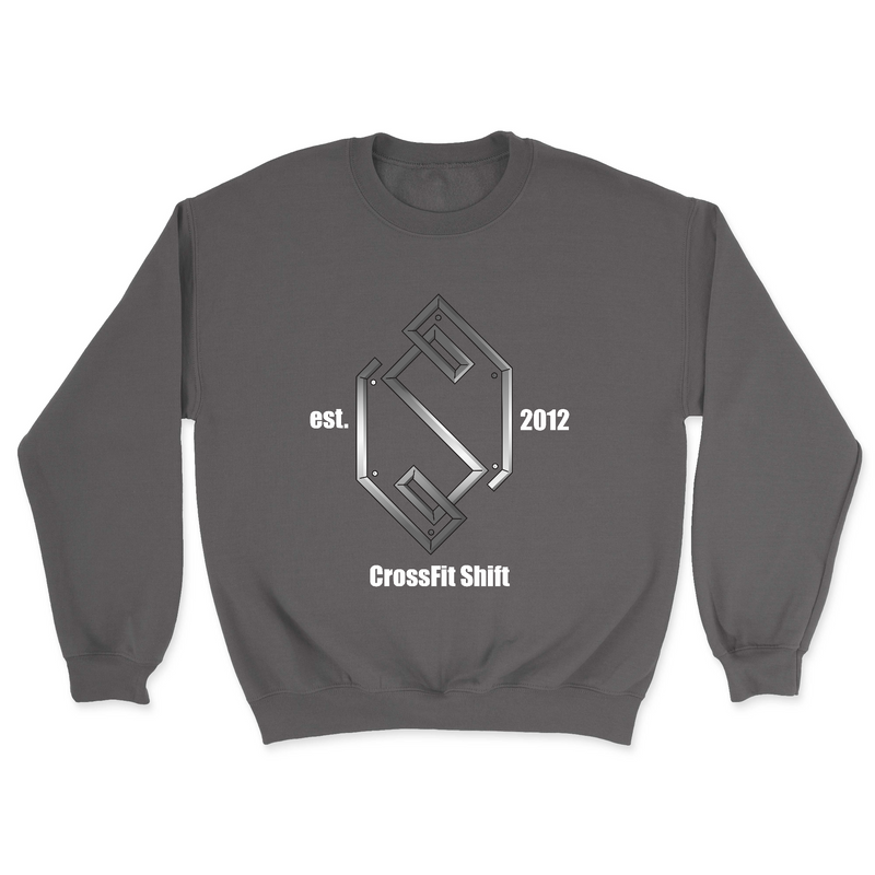 CrossFit Shift Standard White Mens - Midweight Sweatshirt