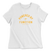 Womens 2X-Large WHITE Relaxed Jersey T-Shirt