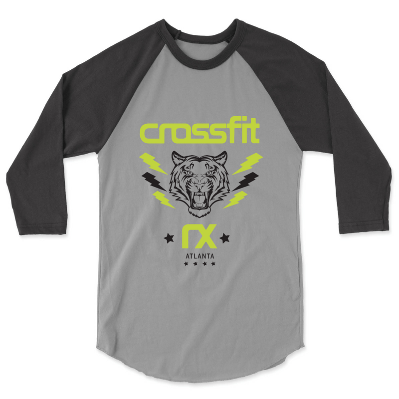 CrossFit RX Tiger Mens - 3/4 Sleeve