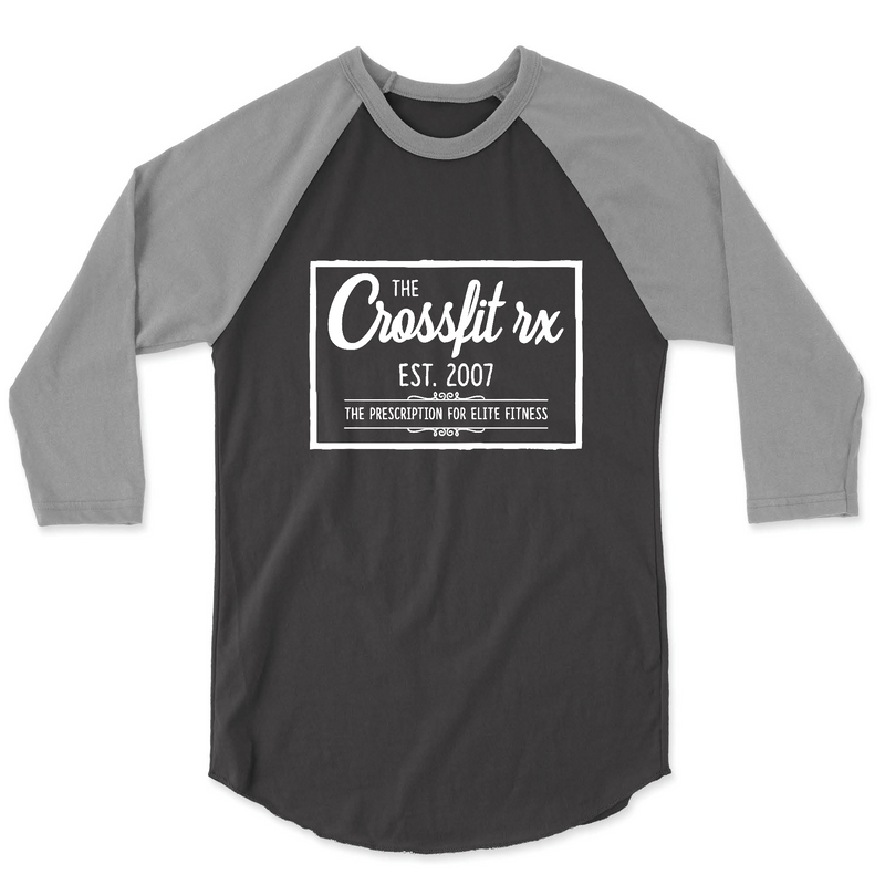 CrossFit RX Old Style (White) Mens - 3/4 Sleeve