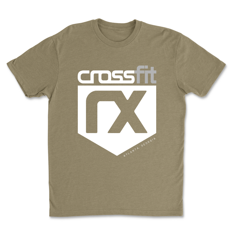 CrossFit RX White Shield Mens - T-Shirt