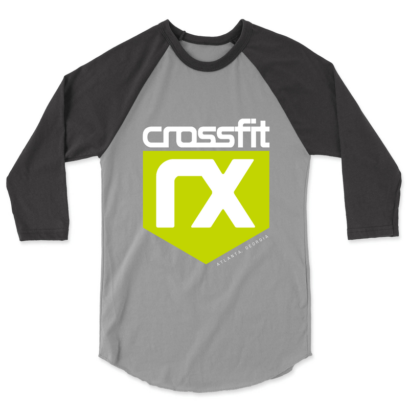 CrossFit RX Green Shield Mens - 3/4 Sleeve