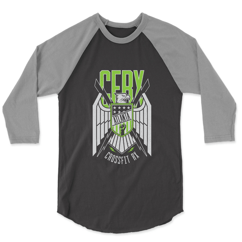 CrossFit RX Eagle Mens - 3/4 Sleeve