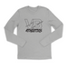 Mens 2X-Large HEATHER_GRAY Long Sleeve
