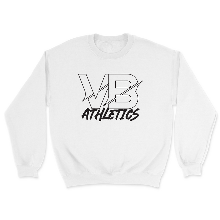 Mens 2X-Large WHITE Midweight Sweatshirt