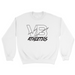 Mens 2X-Large WHITE Midweight Sweatshirt