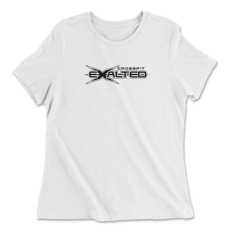 Womens 2X-Large WHITE Relaxed Jersey T-Shirt