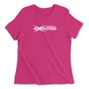 Womens 2X-Large BERRY Relaxed Jersey T-Shirt