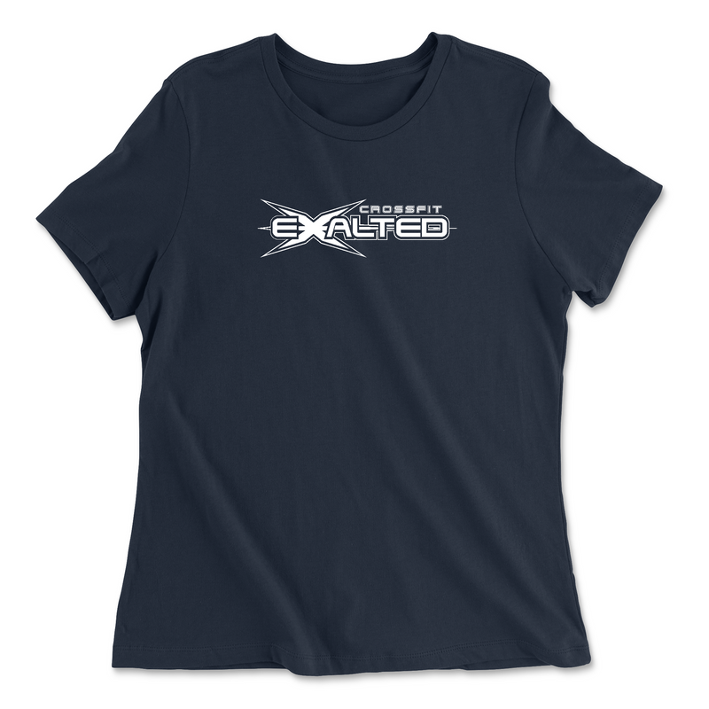 Womens 2X-Large NAVY Relaxed Jersey T-Shirt